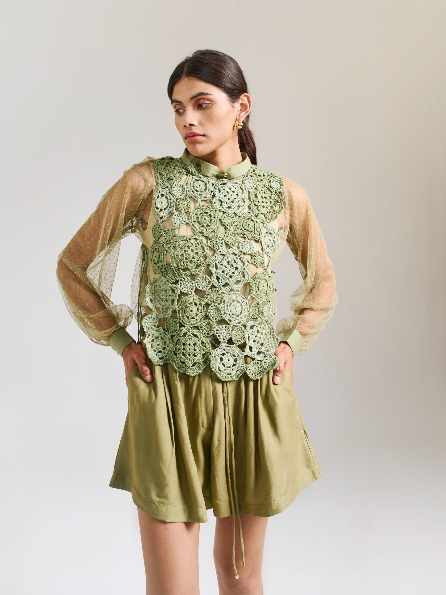Nysa Buckle Shorts