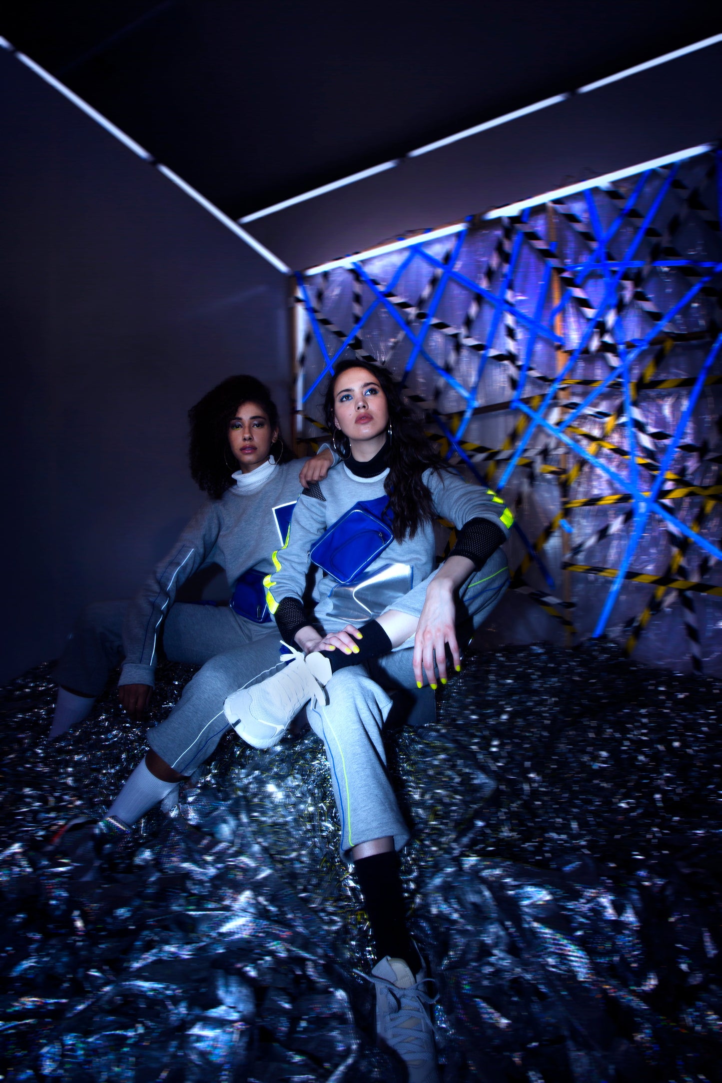 Reflective Track Pants