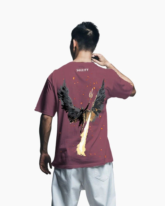 ASH PYRO OVERSIZED T - SHIRT - SULLITT