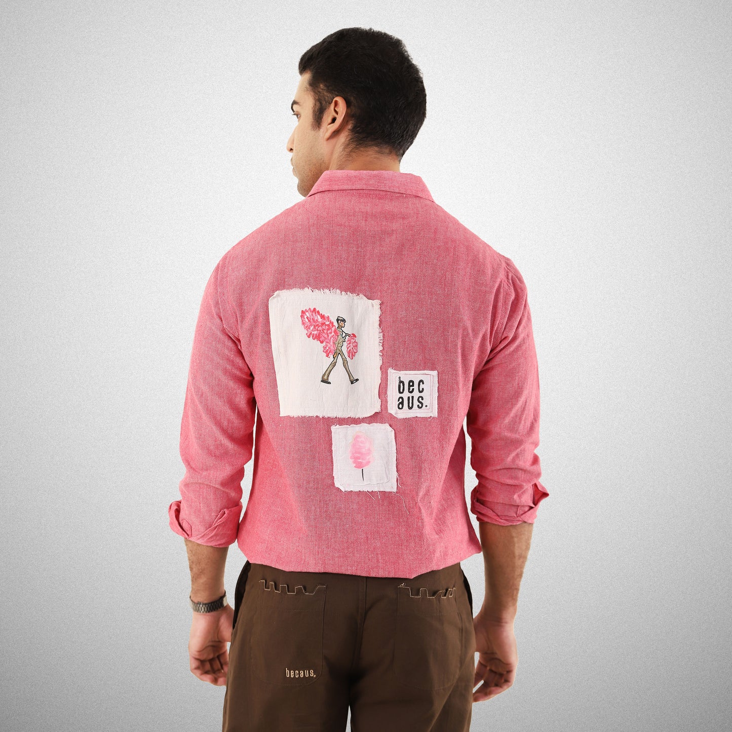 Parul Gulati in Unisex Cotton Candy Shirt