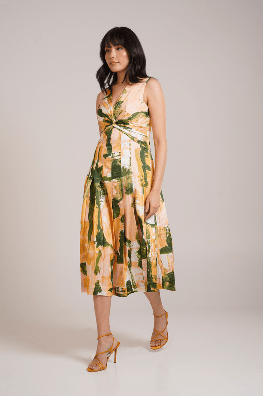Ceri Pleated Dress - Outro Studio