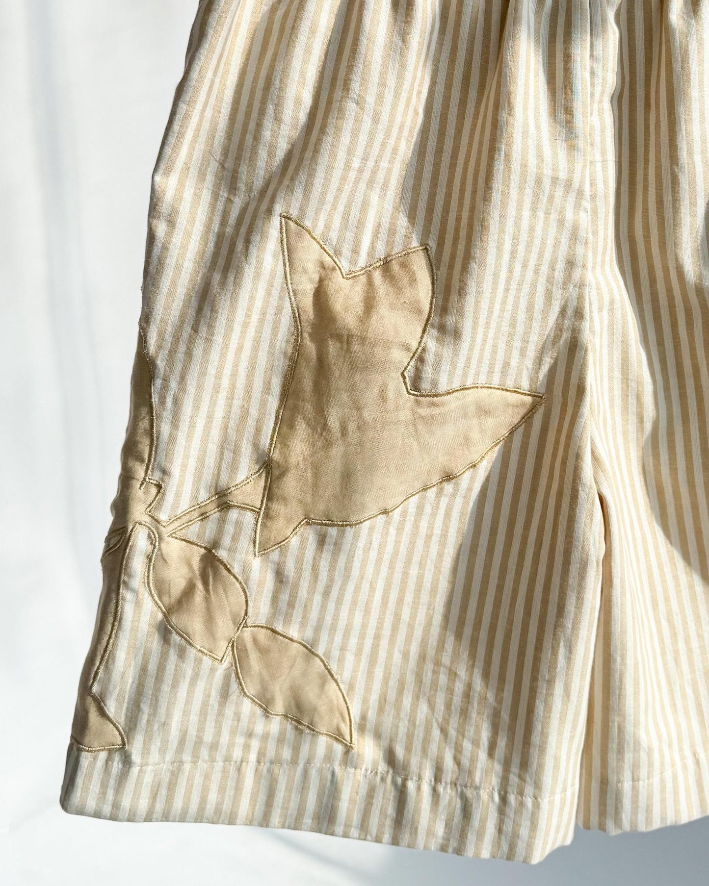 Cotton Bermuda Shorts - Beige - erised pret