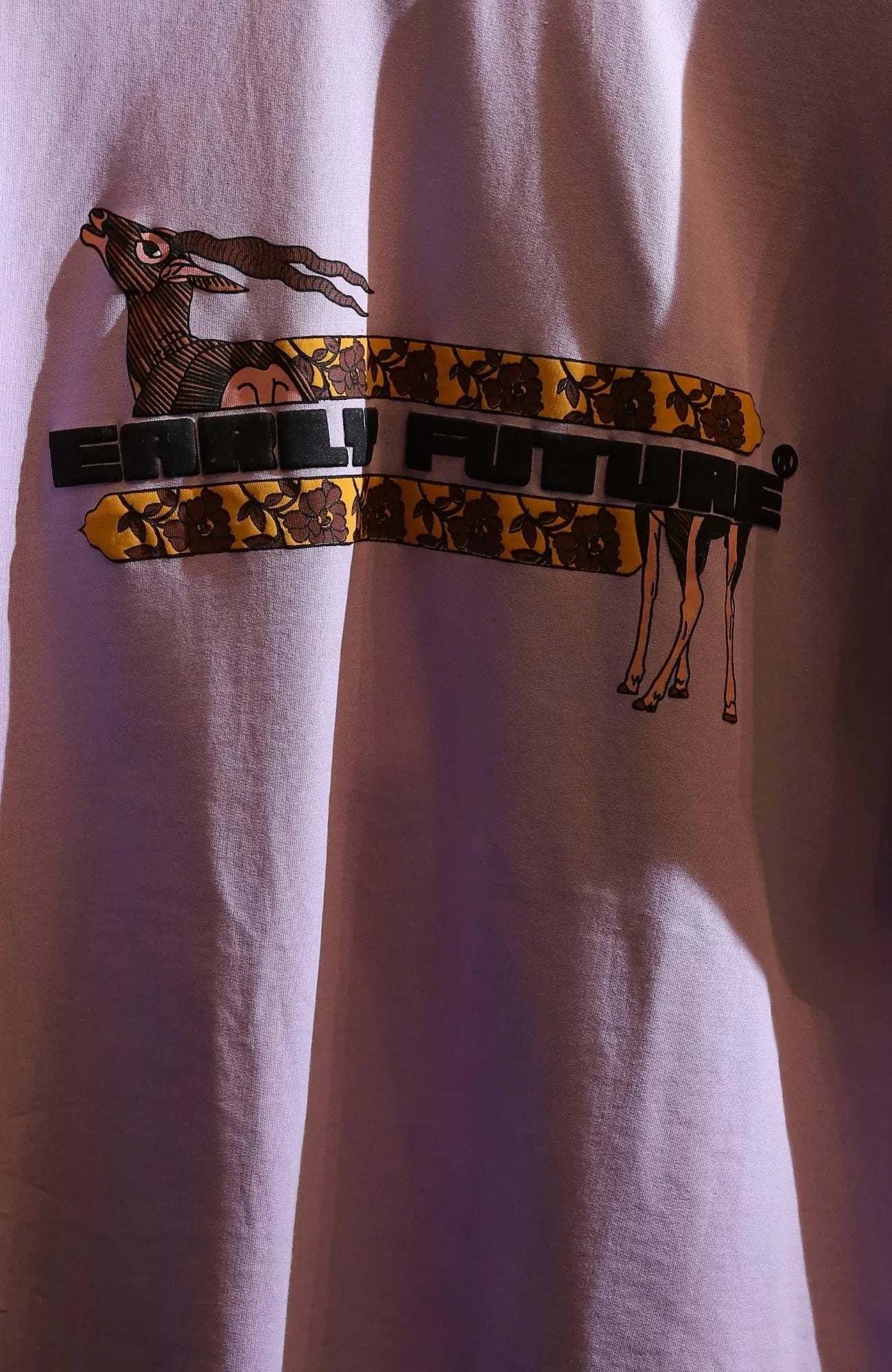 "WILD AND MAJESTIC" Cosmic Lilac Tee.