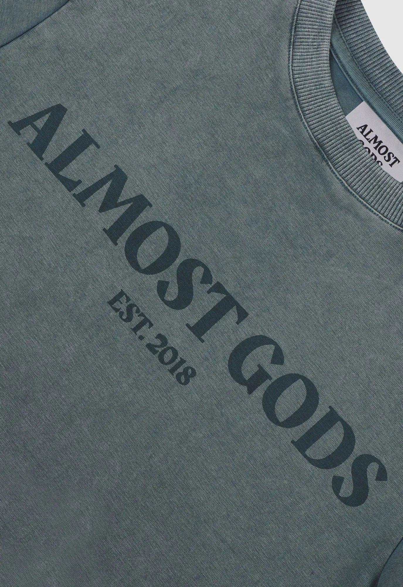 Stonewashed Logo Relaxed Tee
