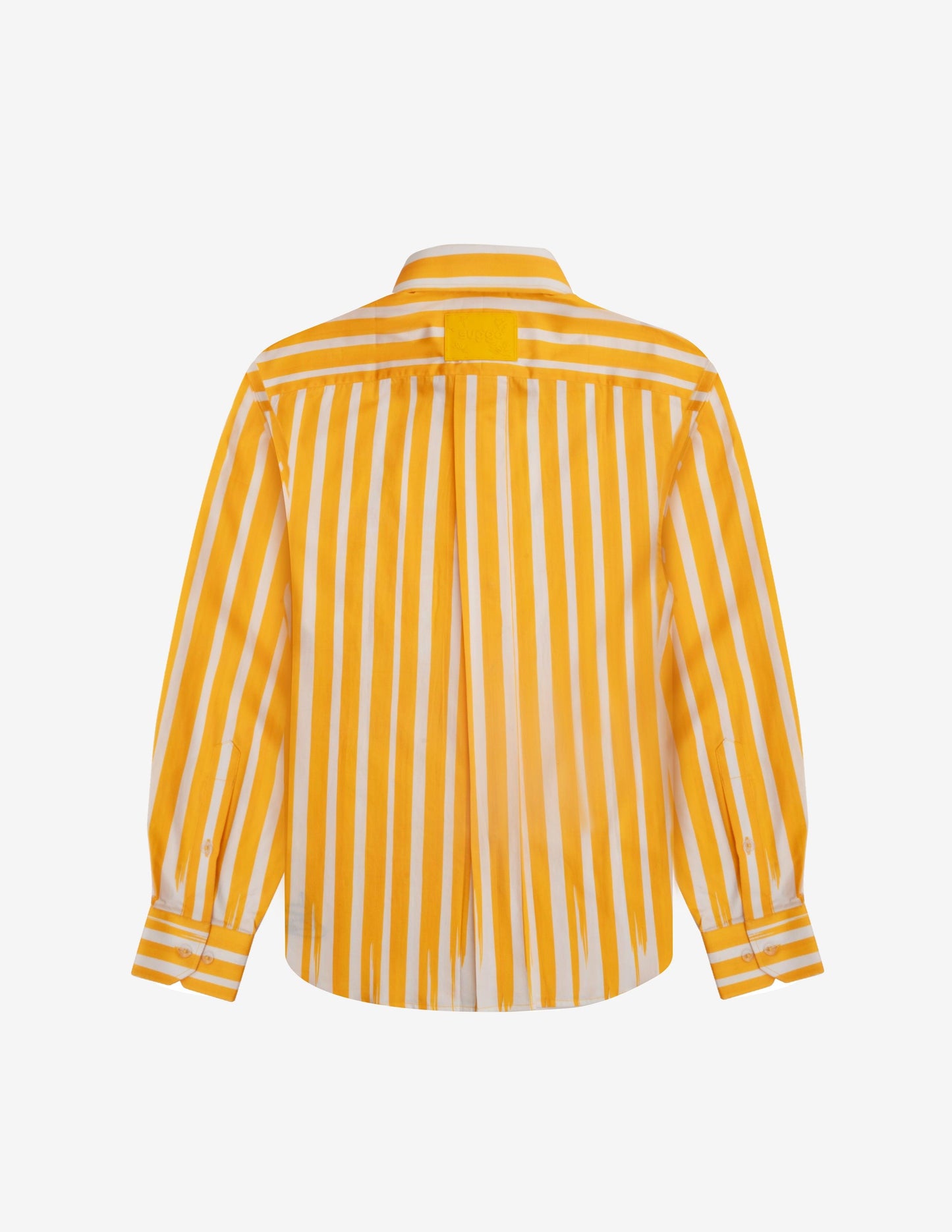 Fake Stripe Shirt In Yellow