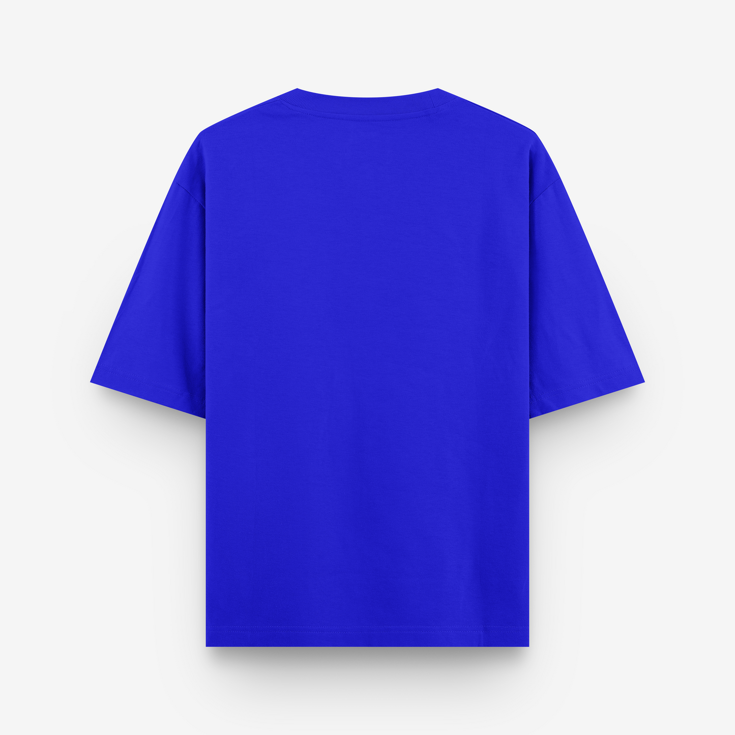 Fake Patch Tshirt in Royal Blue