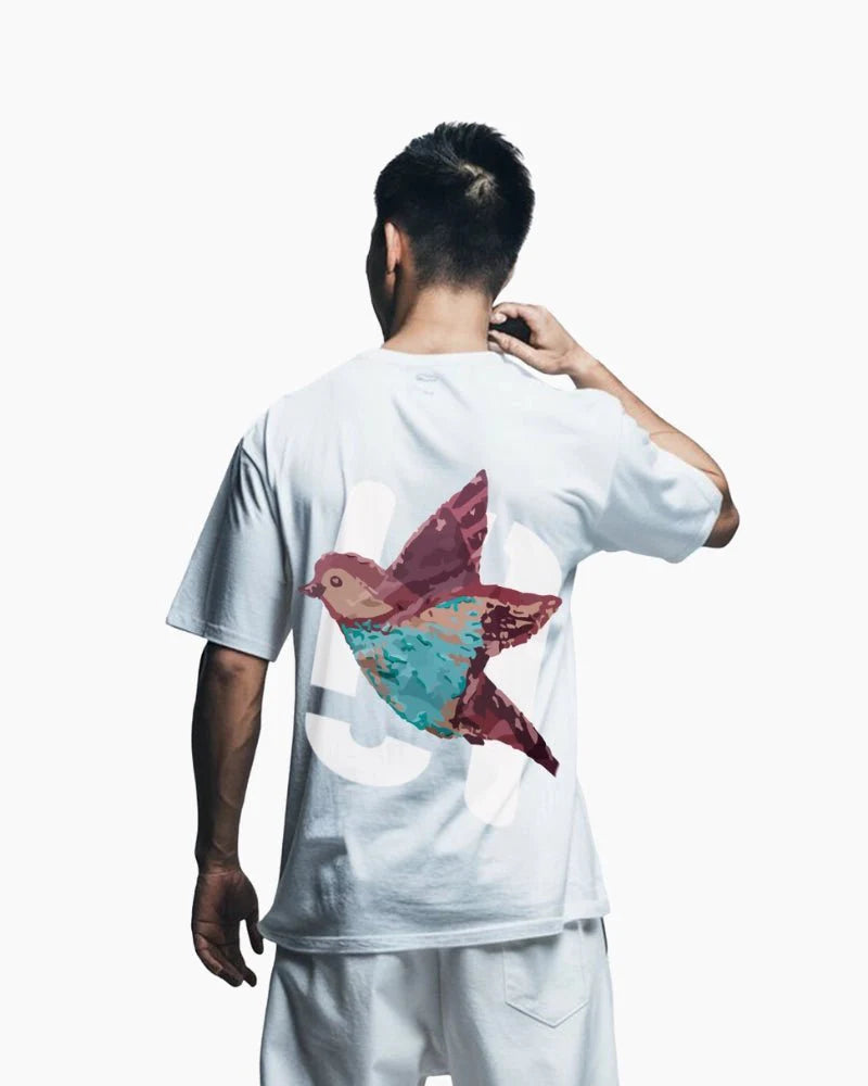 FEATHERED FRIEND OVERSIZED T - SHIRT - SULLITT