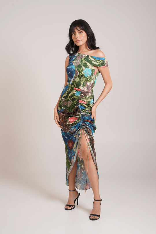 Gaia Ruched Dress - Outro Studio