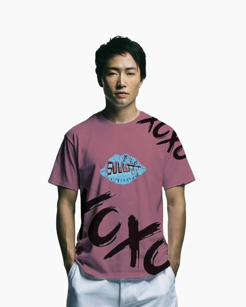 HUGS AND KISSES OVERSIZED T - SHIRT - SULLITT