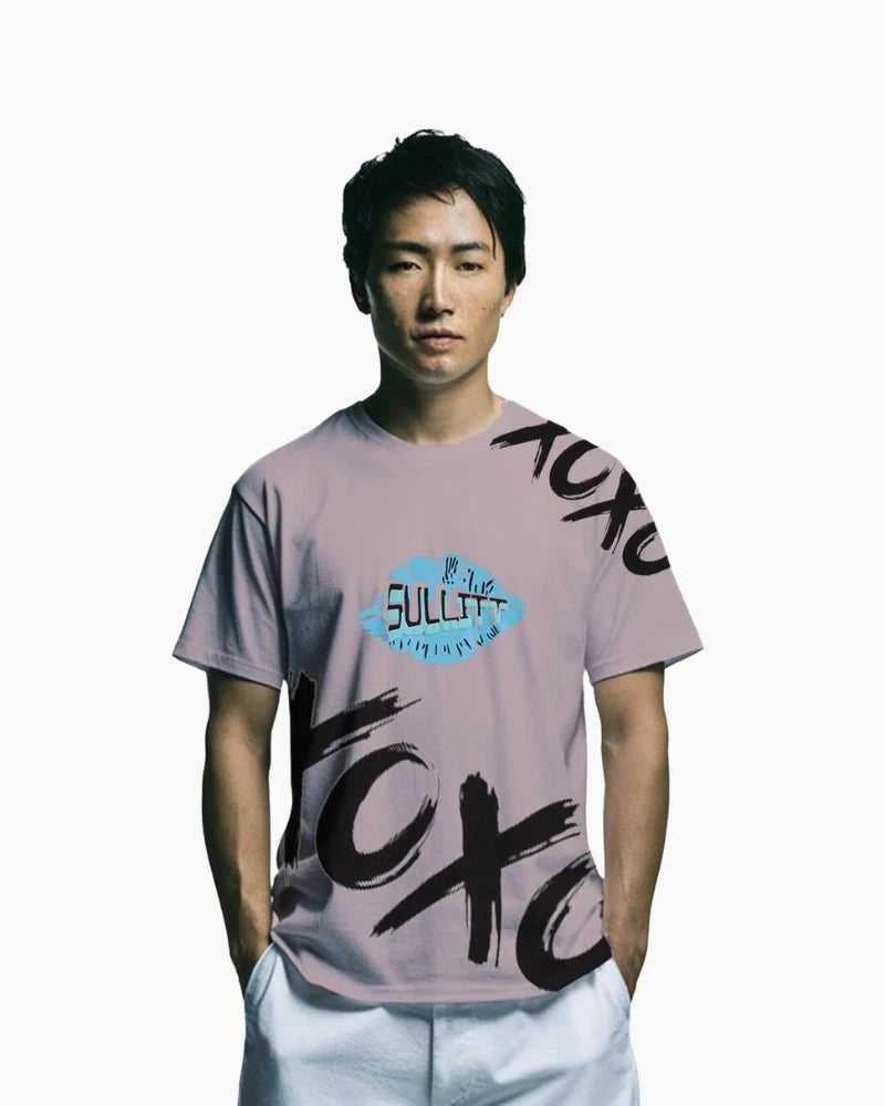 HUGS AND KISSES OVERSIZED T - SHIRT - SULLITT