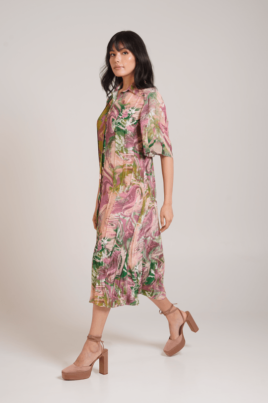 Ira Pleated Dress - Outro Studio