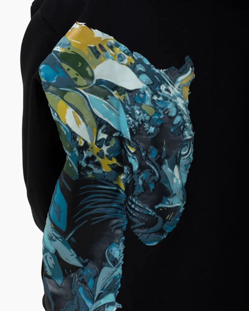 LEOPARD BLAZE HOODIE - SULLITT
