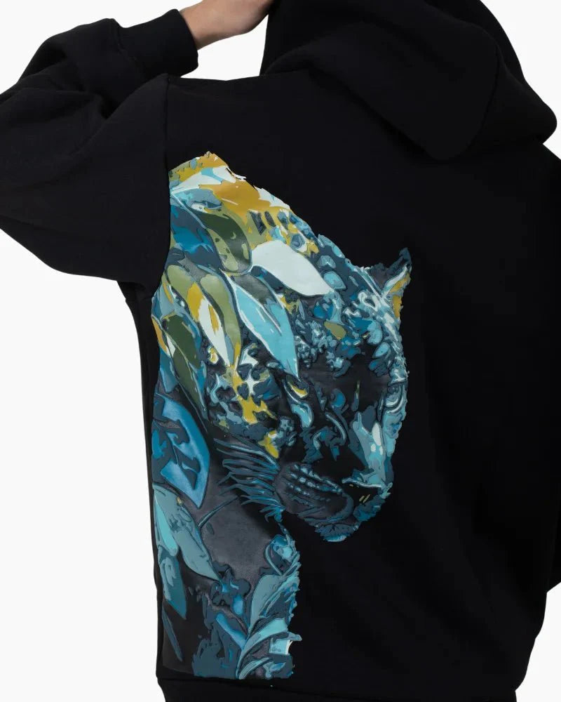 LEOPARD BLAZE HOODIE - SULLITT