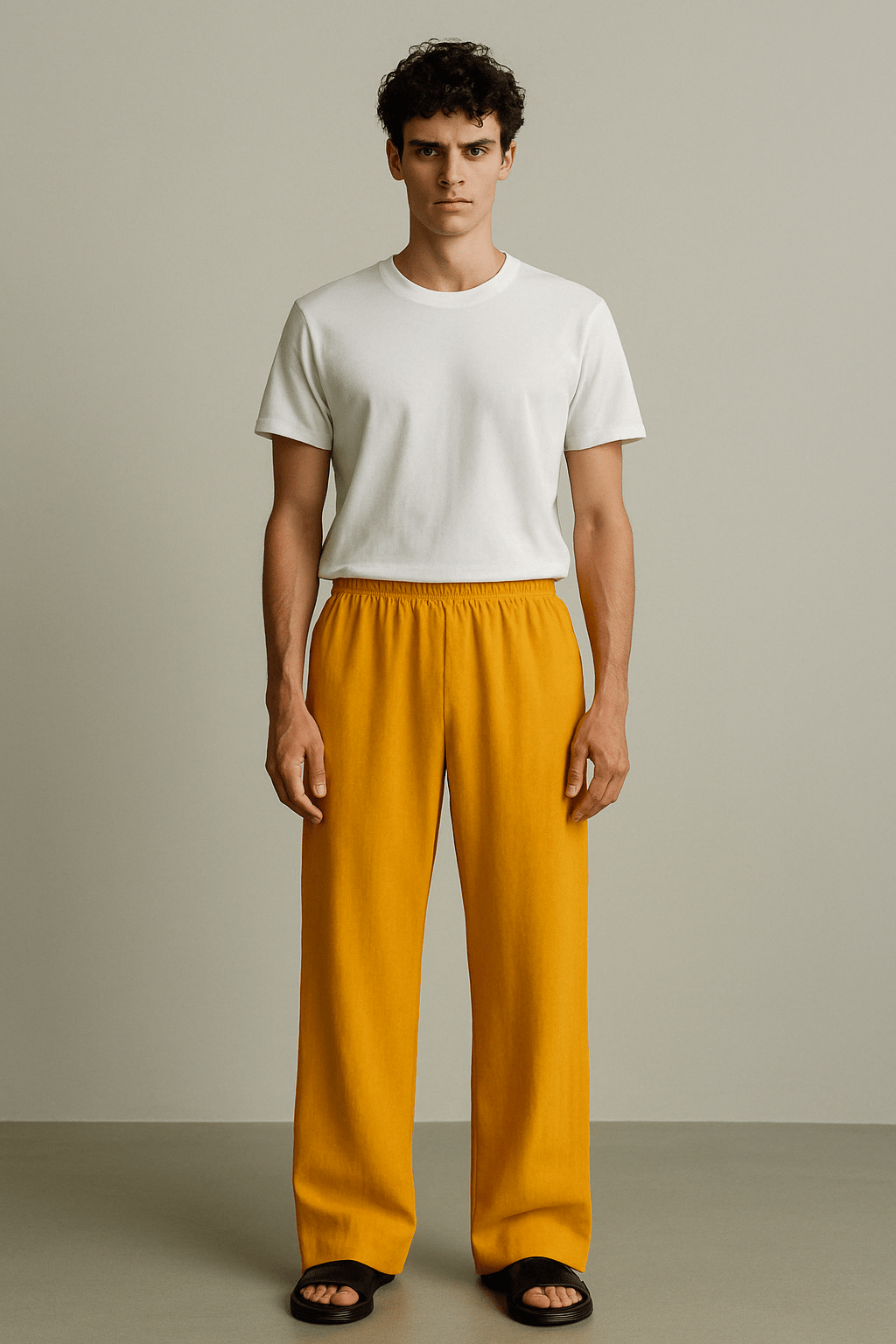 Loose Knit Pants - Mango - erised pret