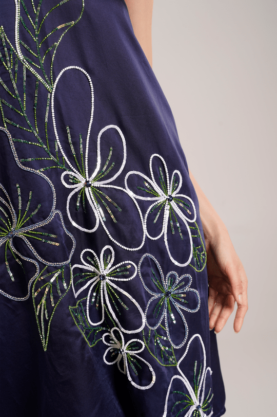Ren Embroidered Dress - Outro Studio