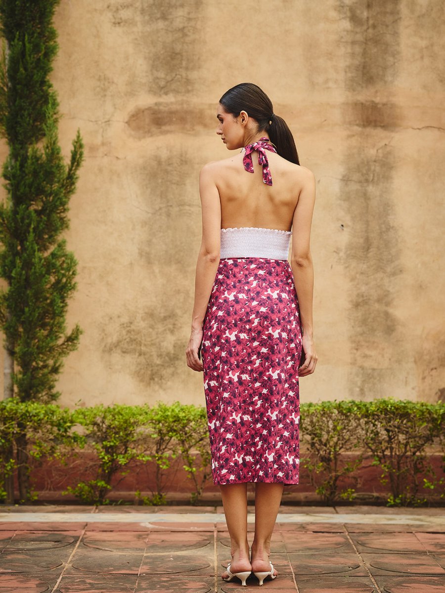 Seren Halter dress - Midi - Outro Studio