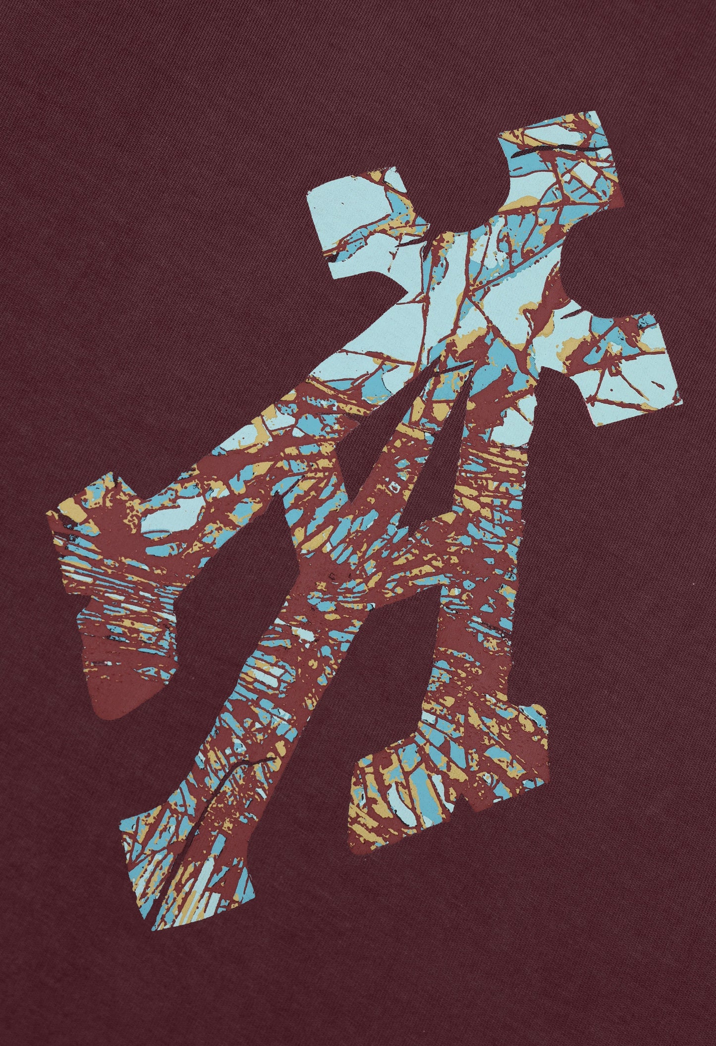Shattered Alpha Cross Relaxed Tee