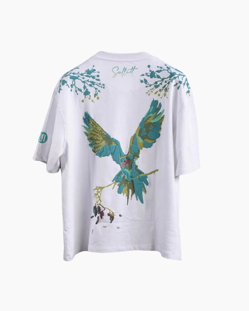 VIVIDLY PARROT OVRSIZED T - SHIRT - SULLITT
