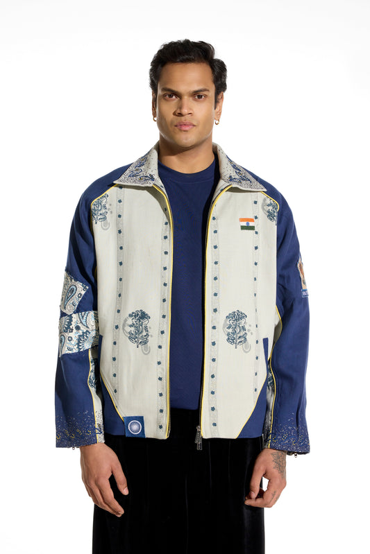 Striped Indigo Glory Jacket