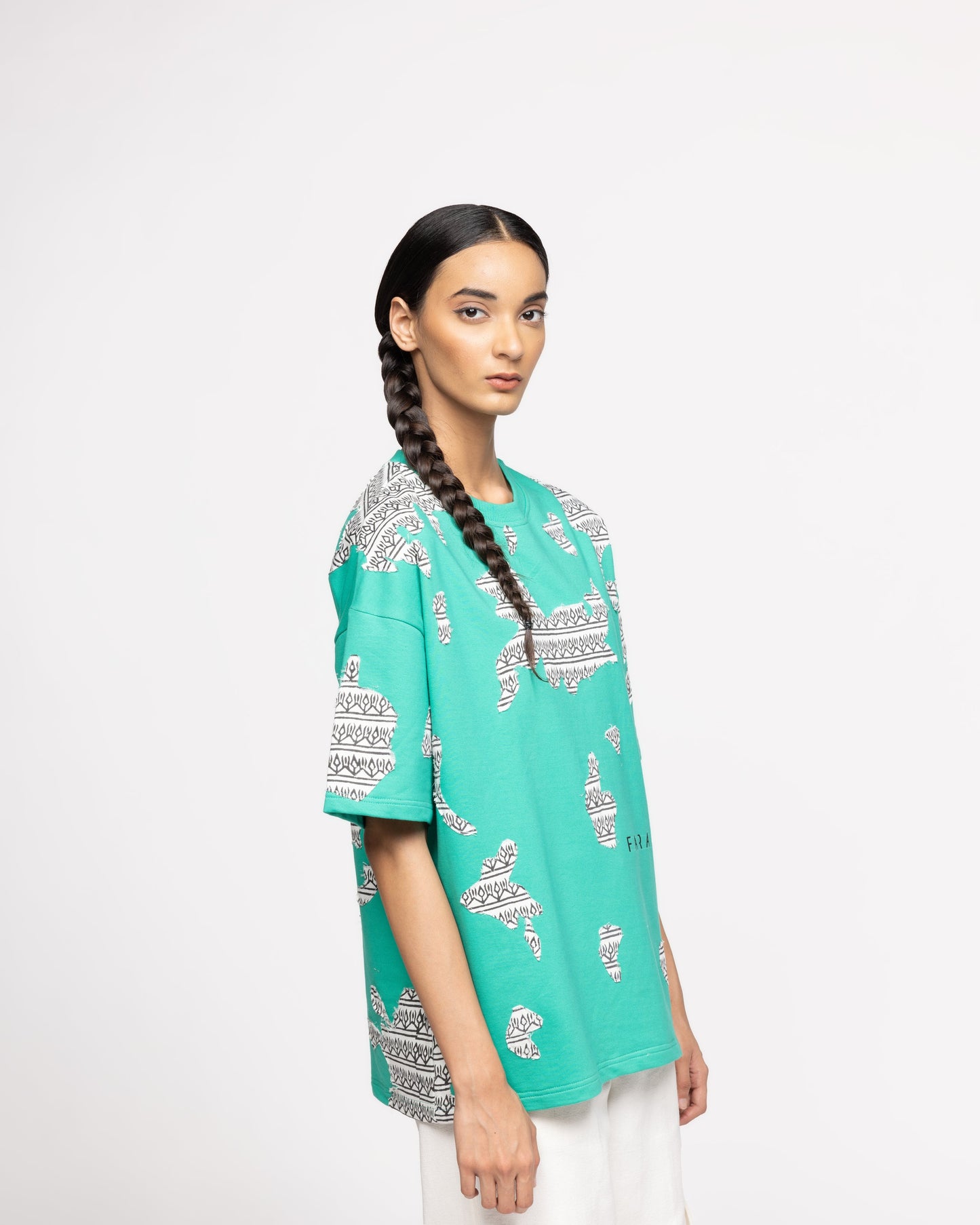 Subtext' Block Printed - Tshirt