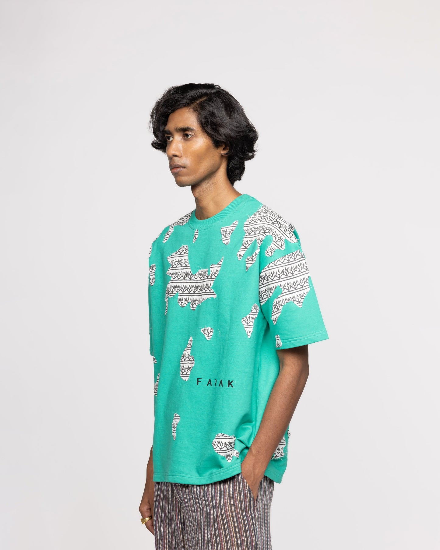 Subtext' Block Printed - Tshirt