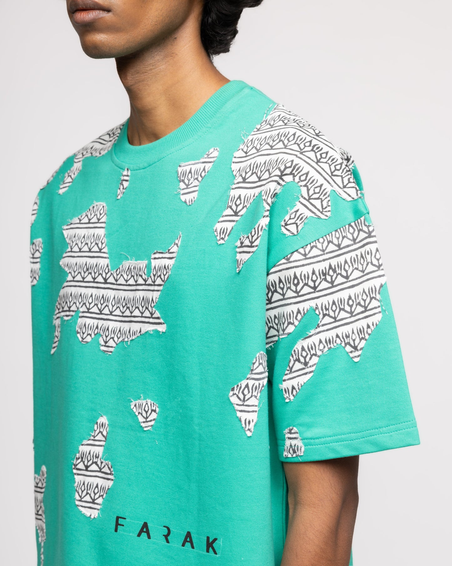 Subtext' Block Printed - Tshirt