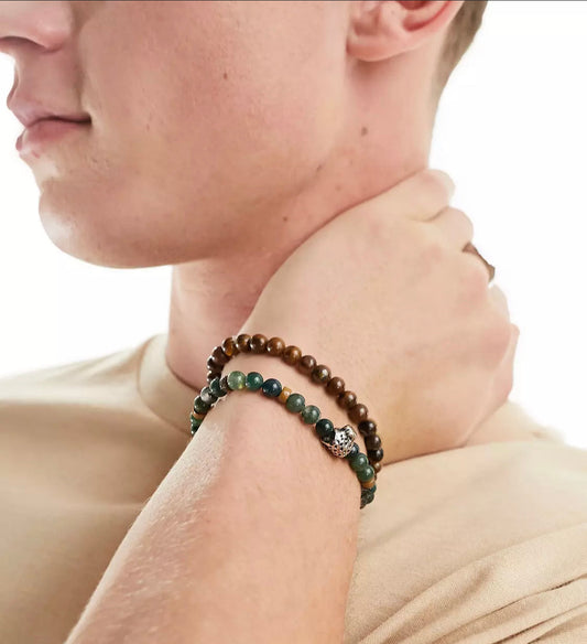pack of 2 Tiger bracelet