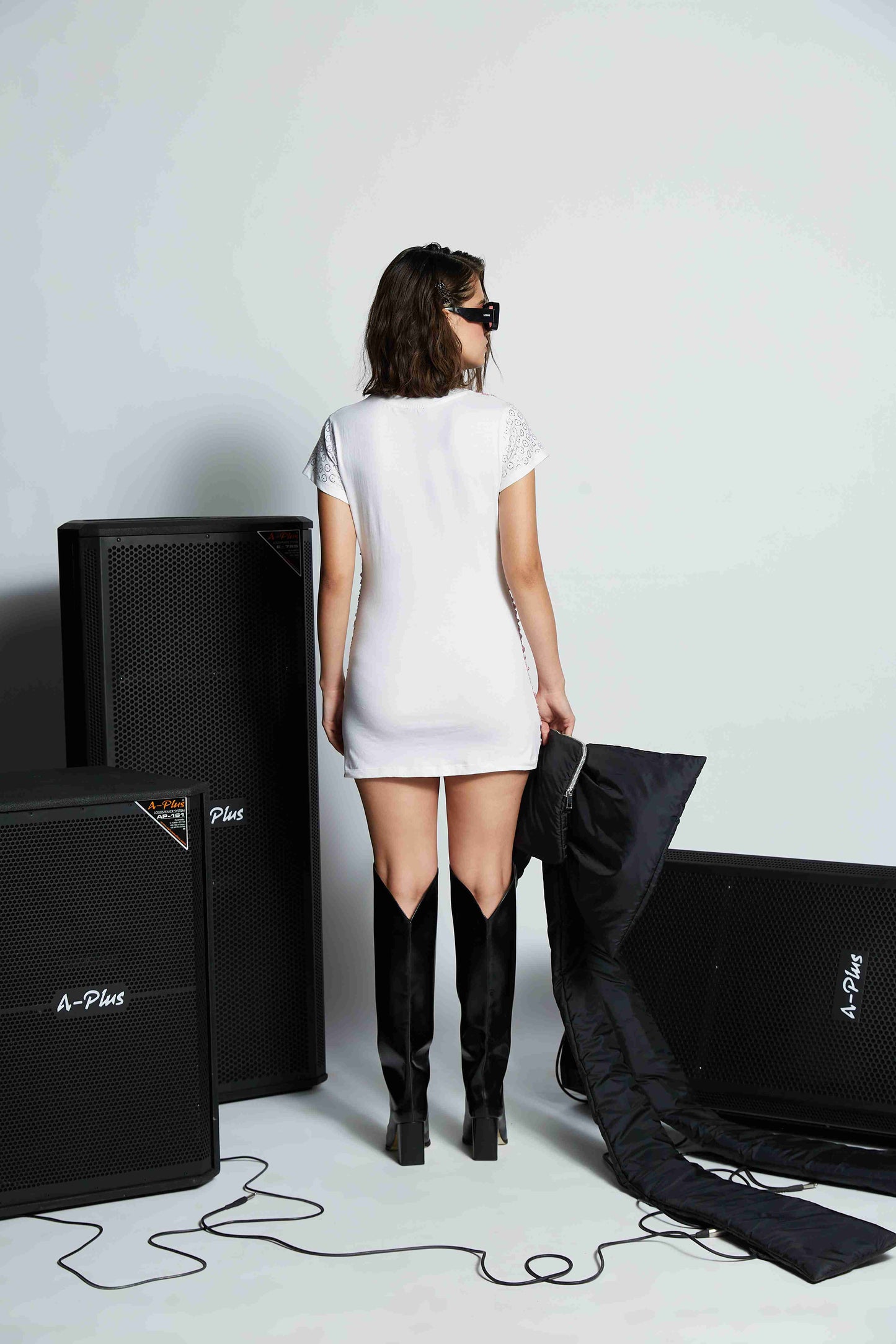 Polka Mini Dress