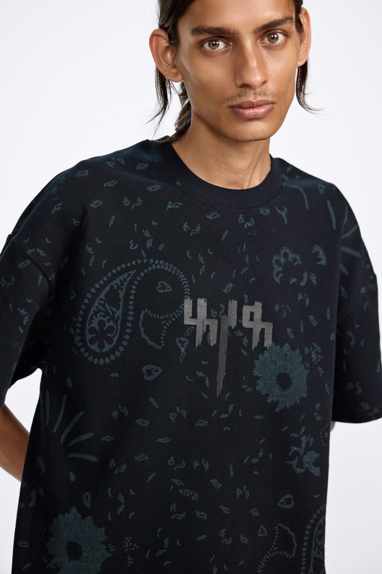 Basics Block-printed T-shirt