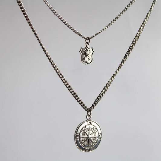 Evergreen Compass Necklace