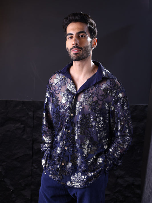 MOONLIGHT SHEEN ZIP UP