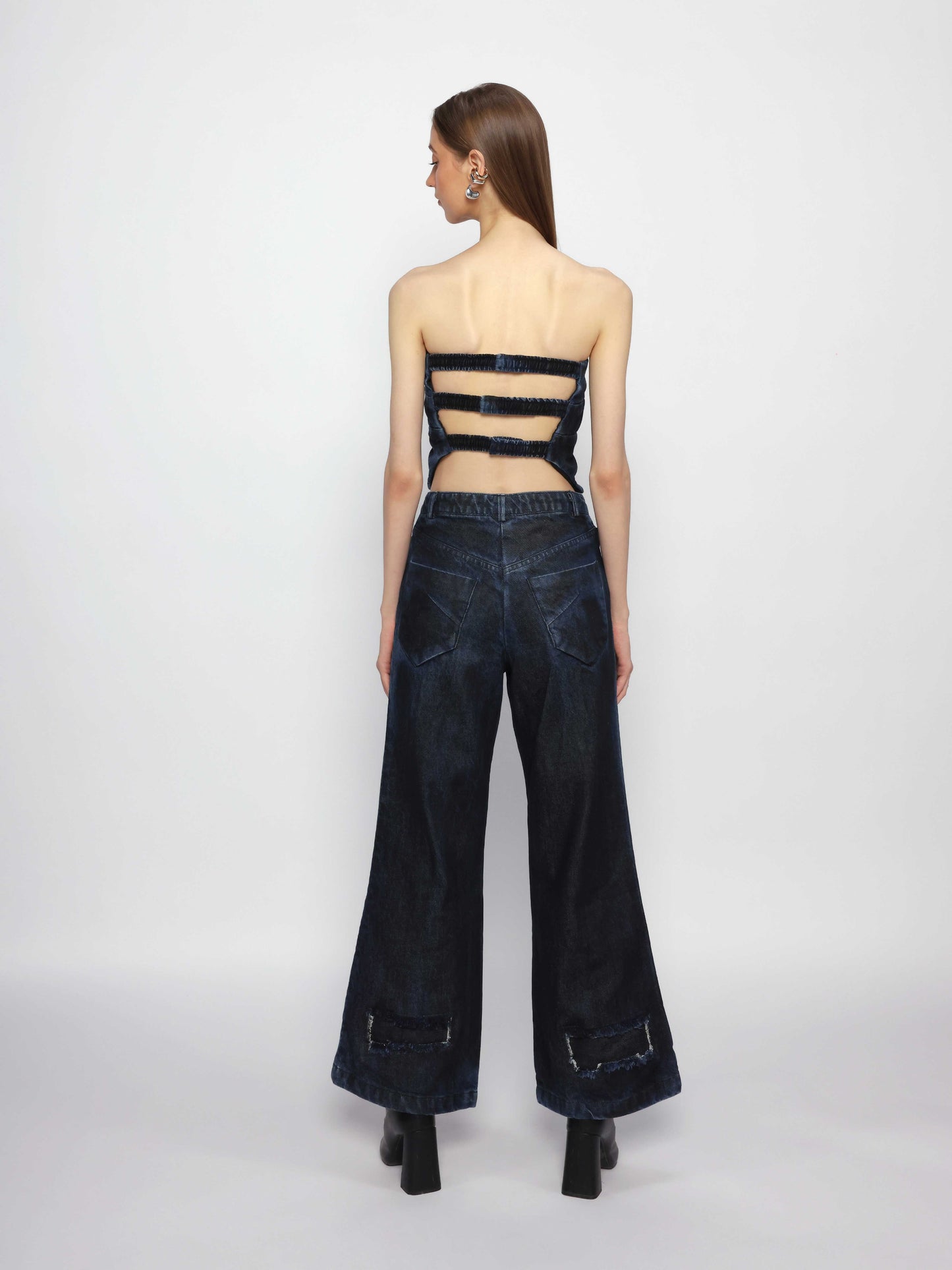 Diffused Denim Set