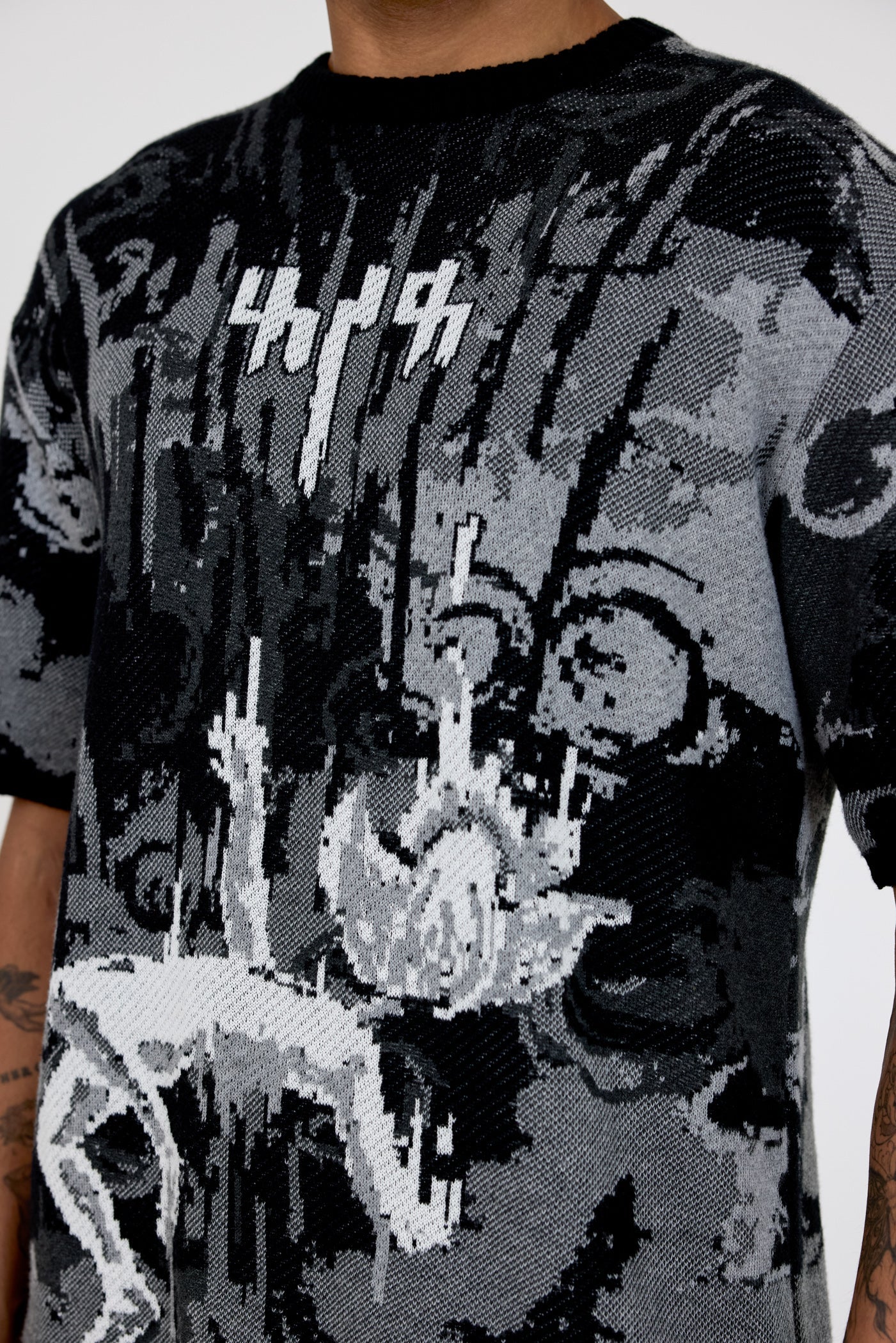 Leap of Faith' jacquard T-shirt