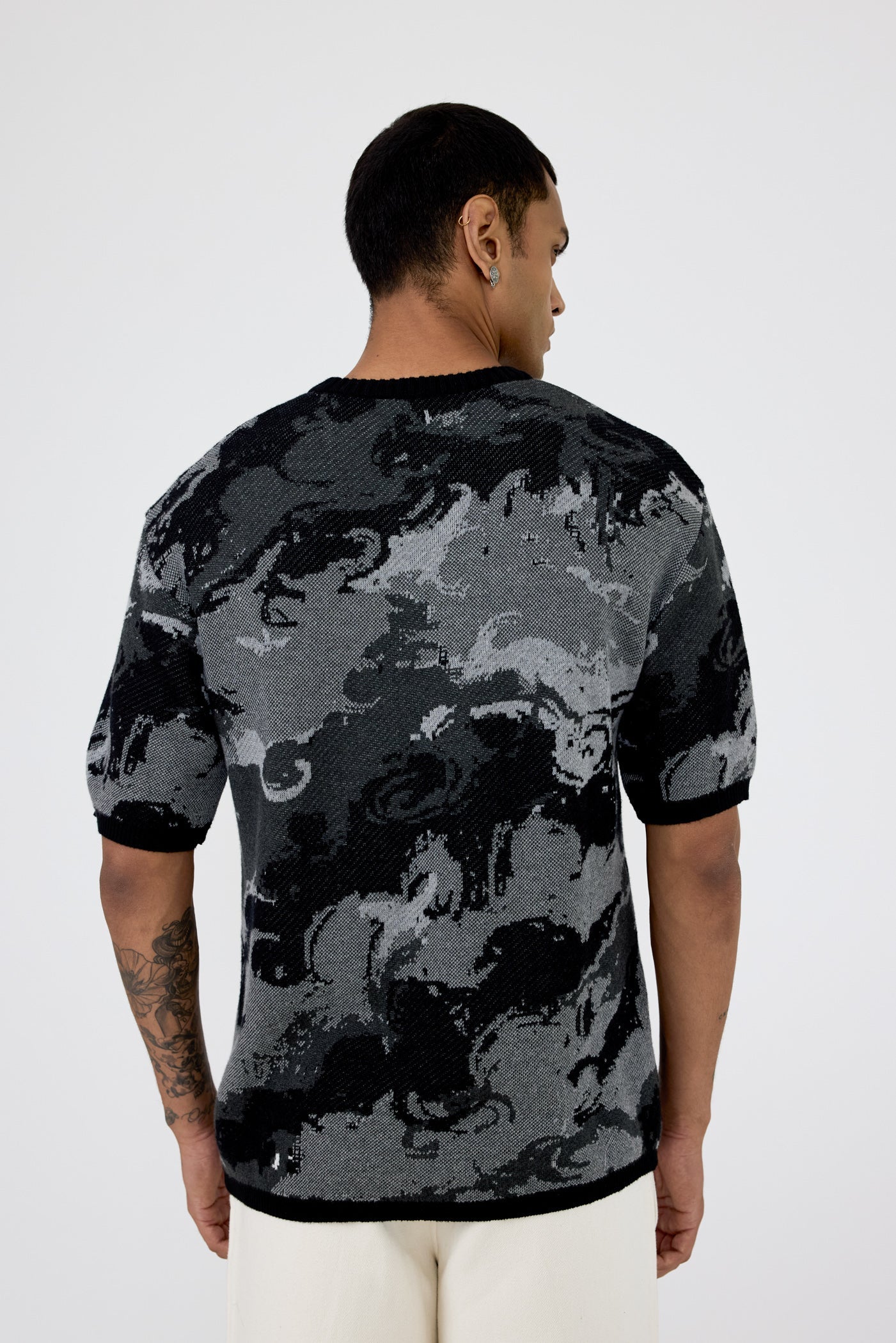 Leap of Faith' jacquard T-shirt