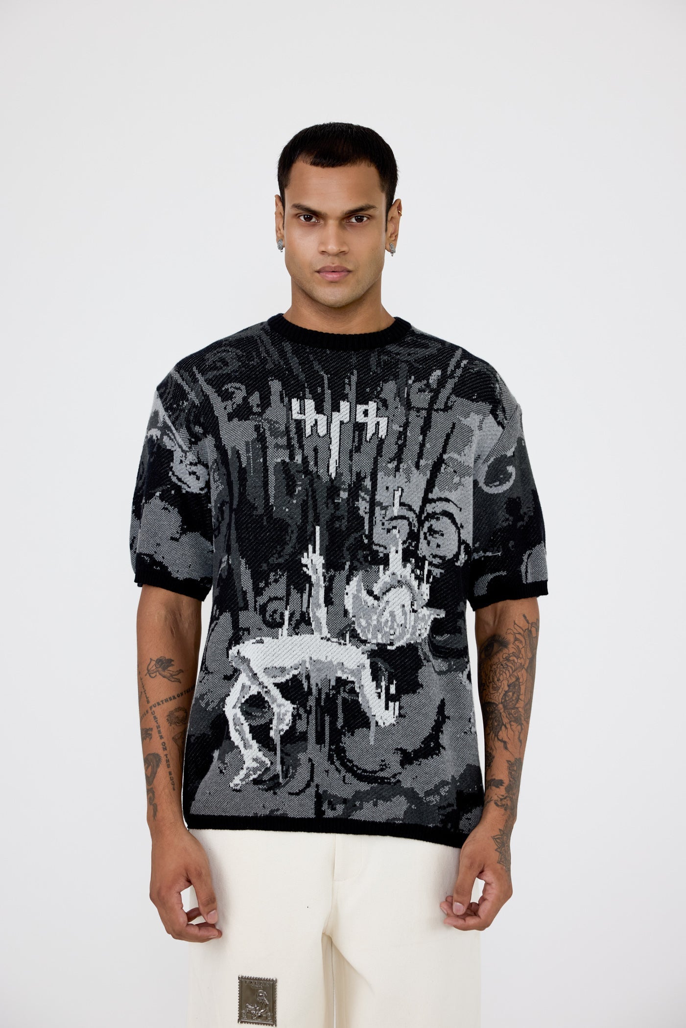 Leap of Faith' jacquard T-shirt