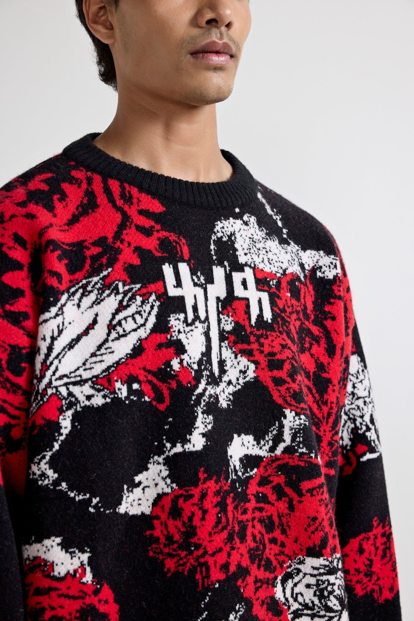 Hallucination Knitted Sweatshirt