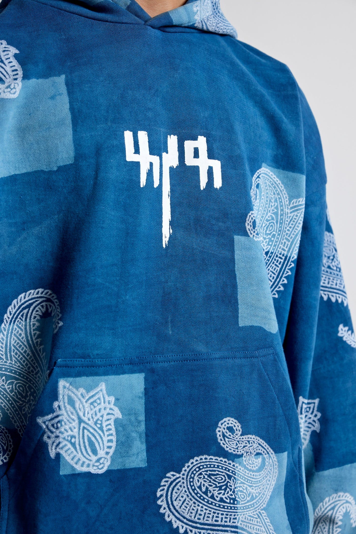 Handmade Indigo Hoodie