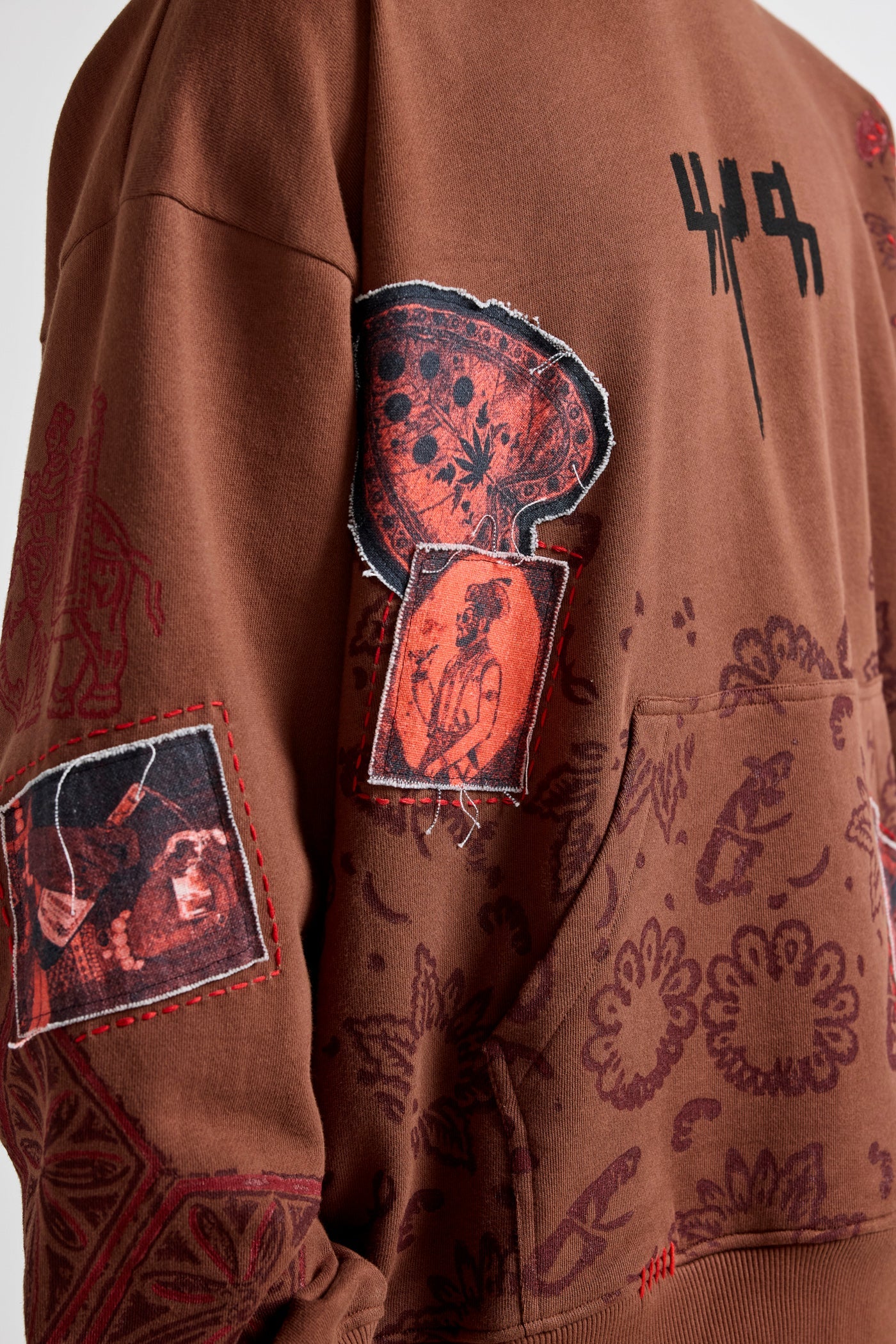 Mehfil Block-Printed Hoodie