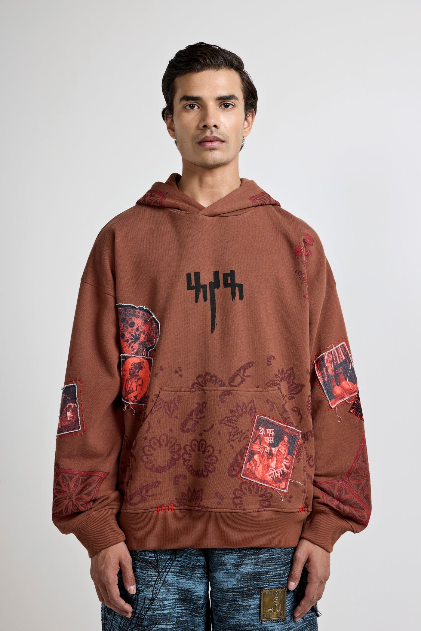 Mehfil Block-Printed Hoodie