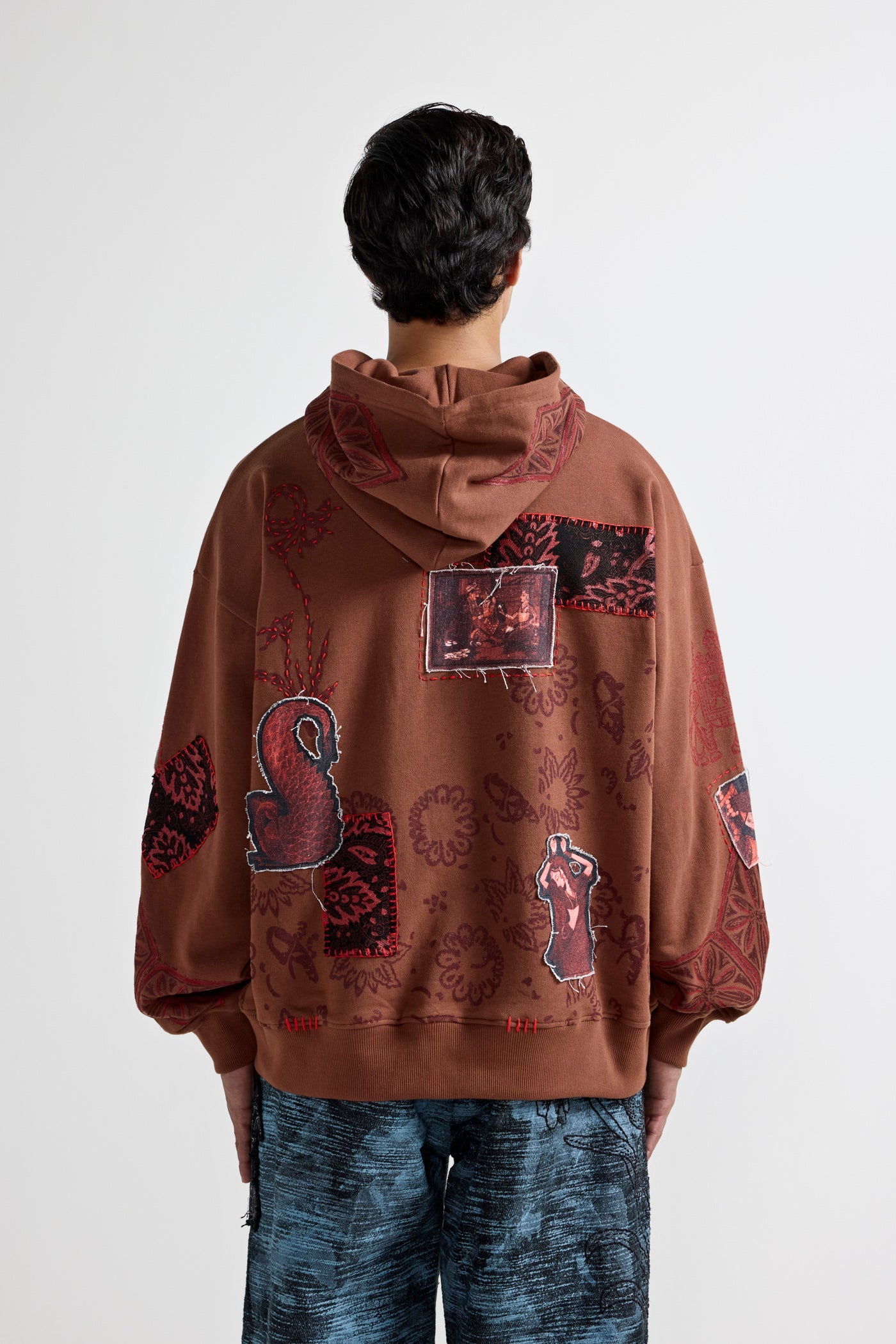 Mehfil Block-Printed Hoodie