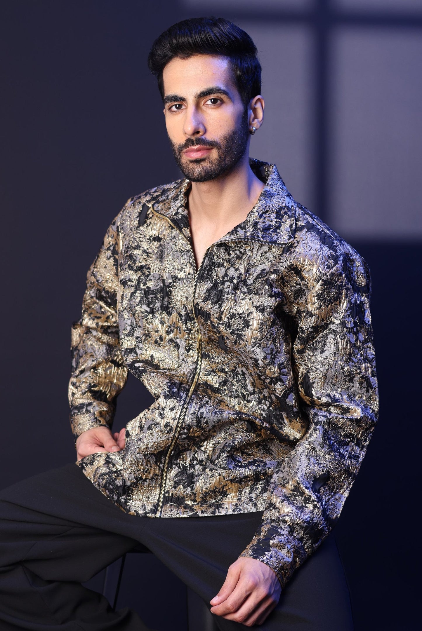 GLIDED NIGHT JACKET