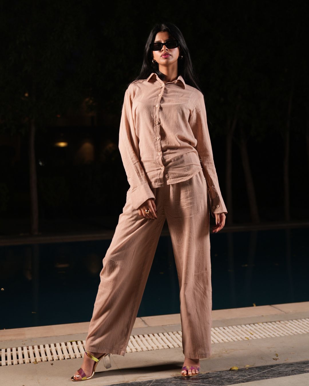 PINK CLAY PANT