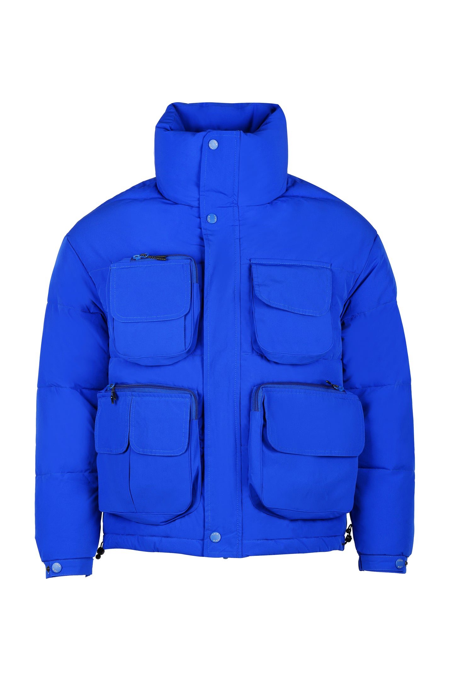 Dark Utility Puffer Jacket