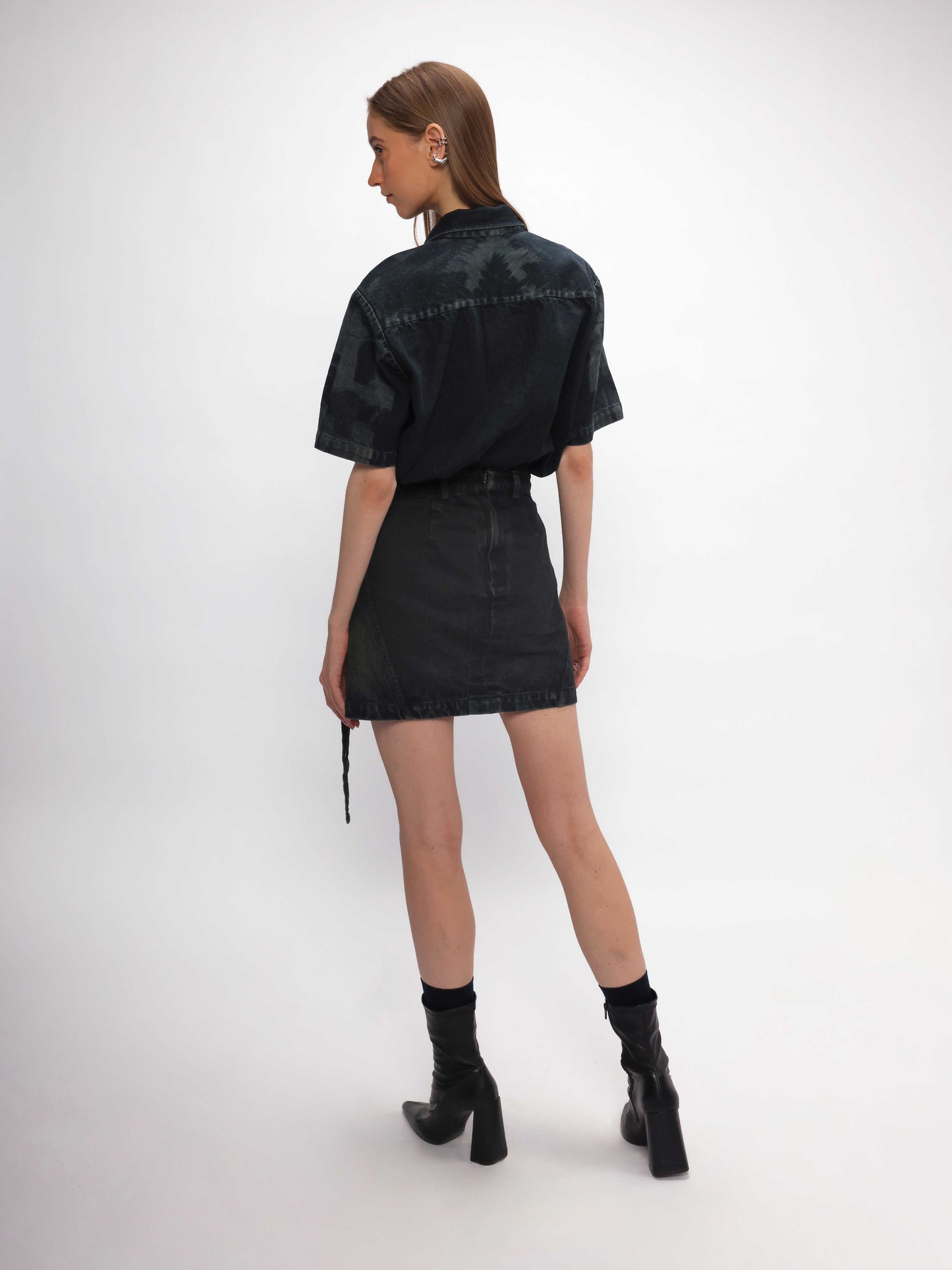Mini Denim Skirt