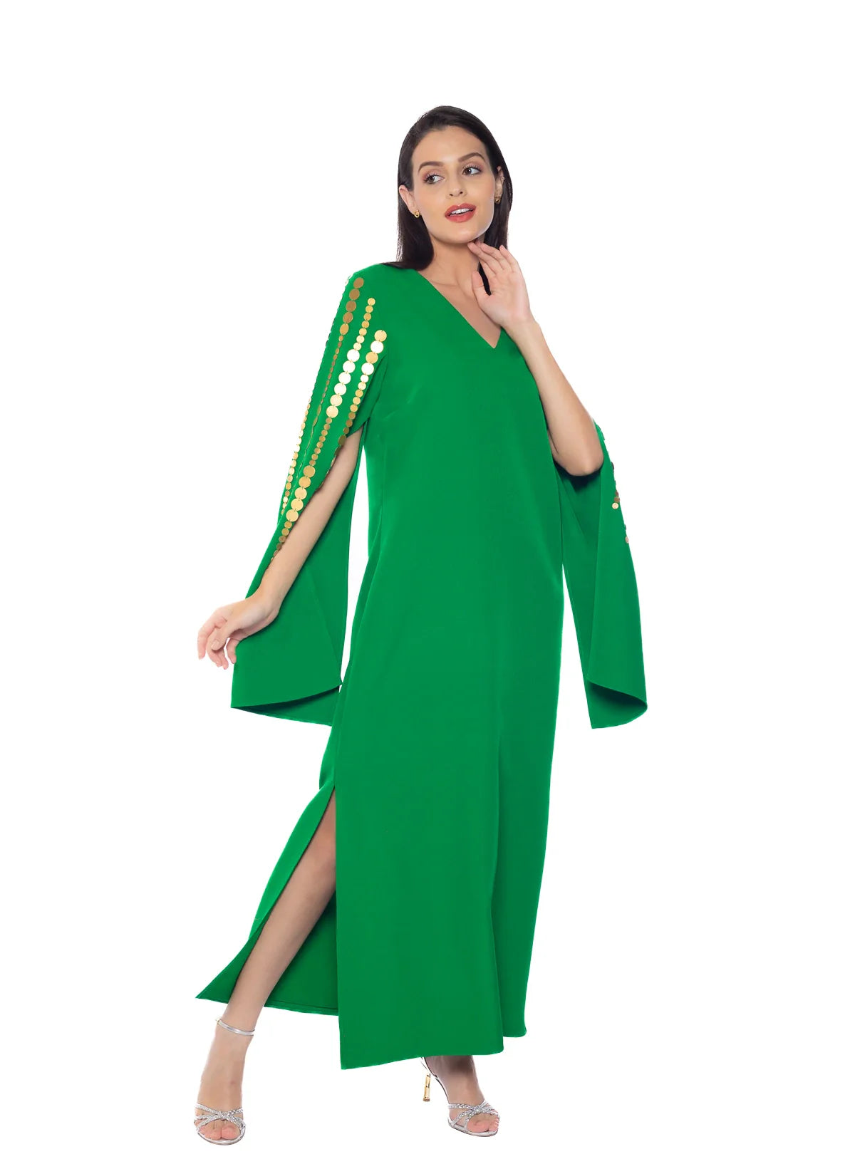 Amon Gold Coin Dress