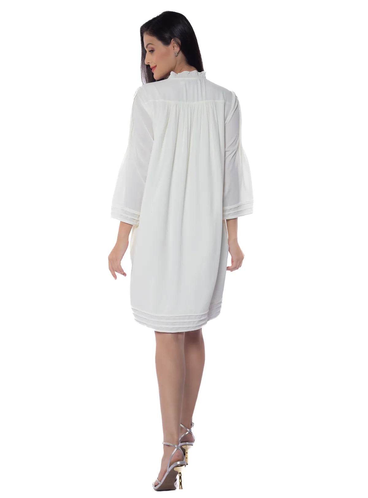 Veronica Pintuck Dress