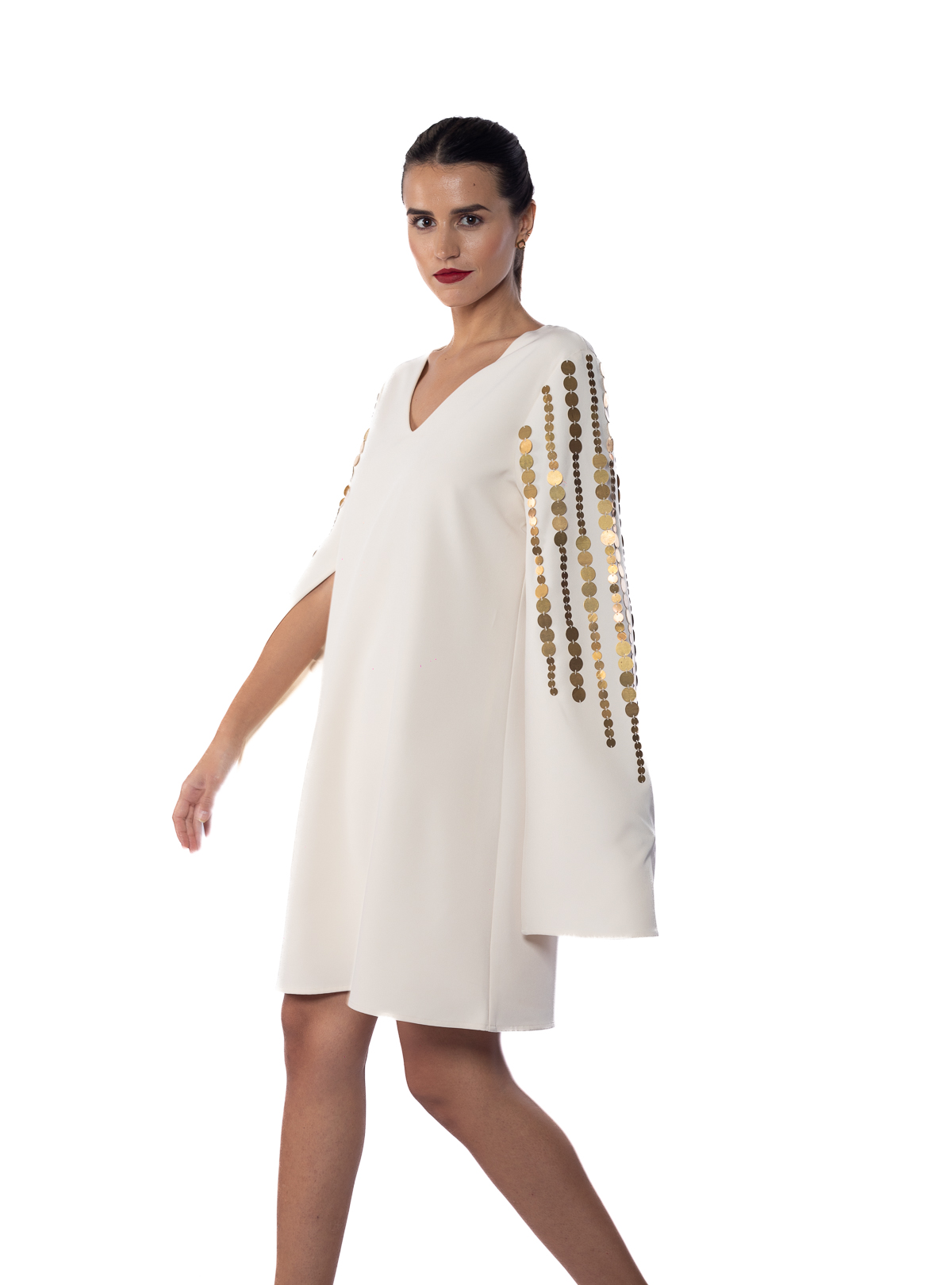 Cleo Gold Coin Dress