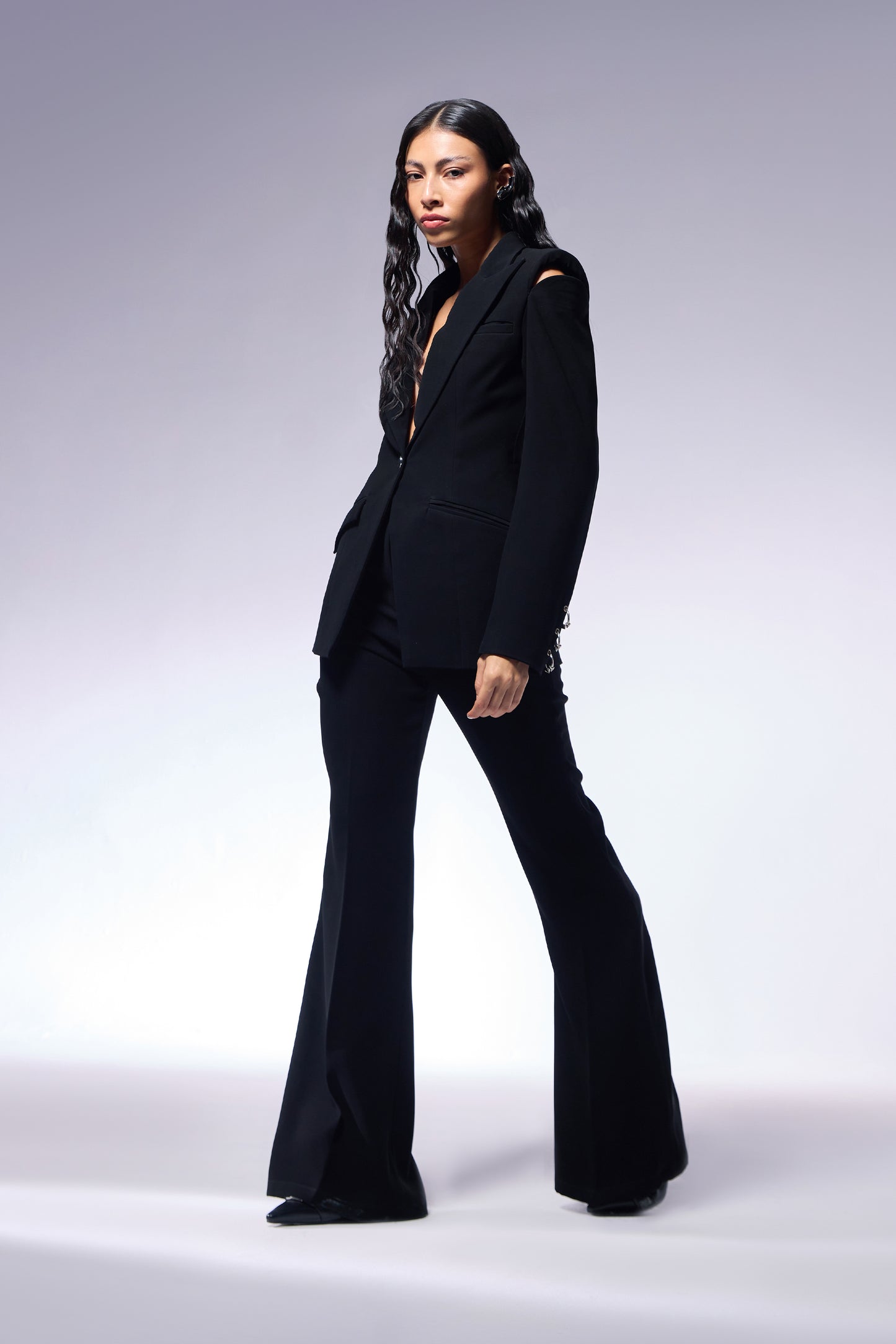 Metal Spine Tailored Suit