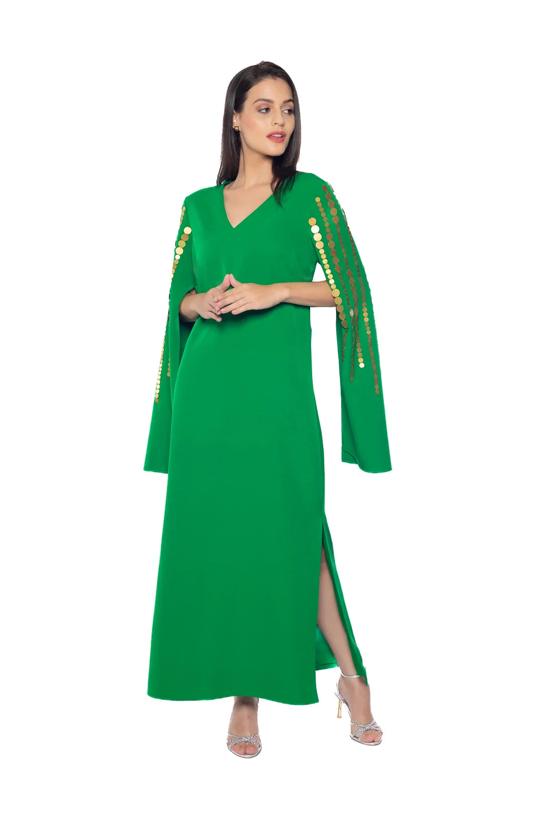 Amon Gold Coin Dress
