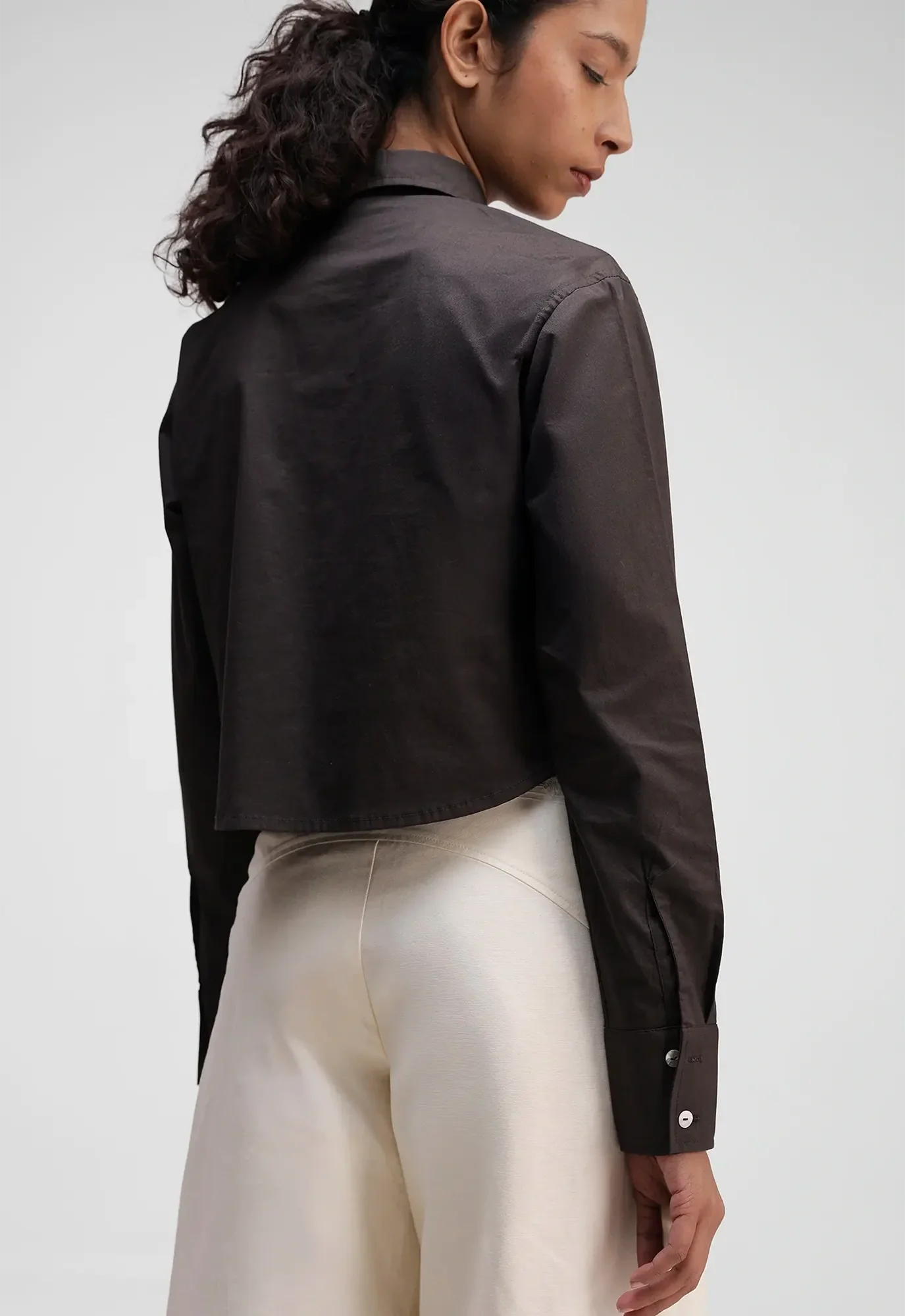 Fleur Cropped Shirt